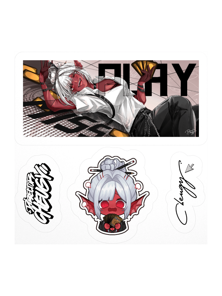 Miss Play Sticker Pack product image (2)