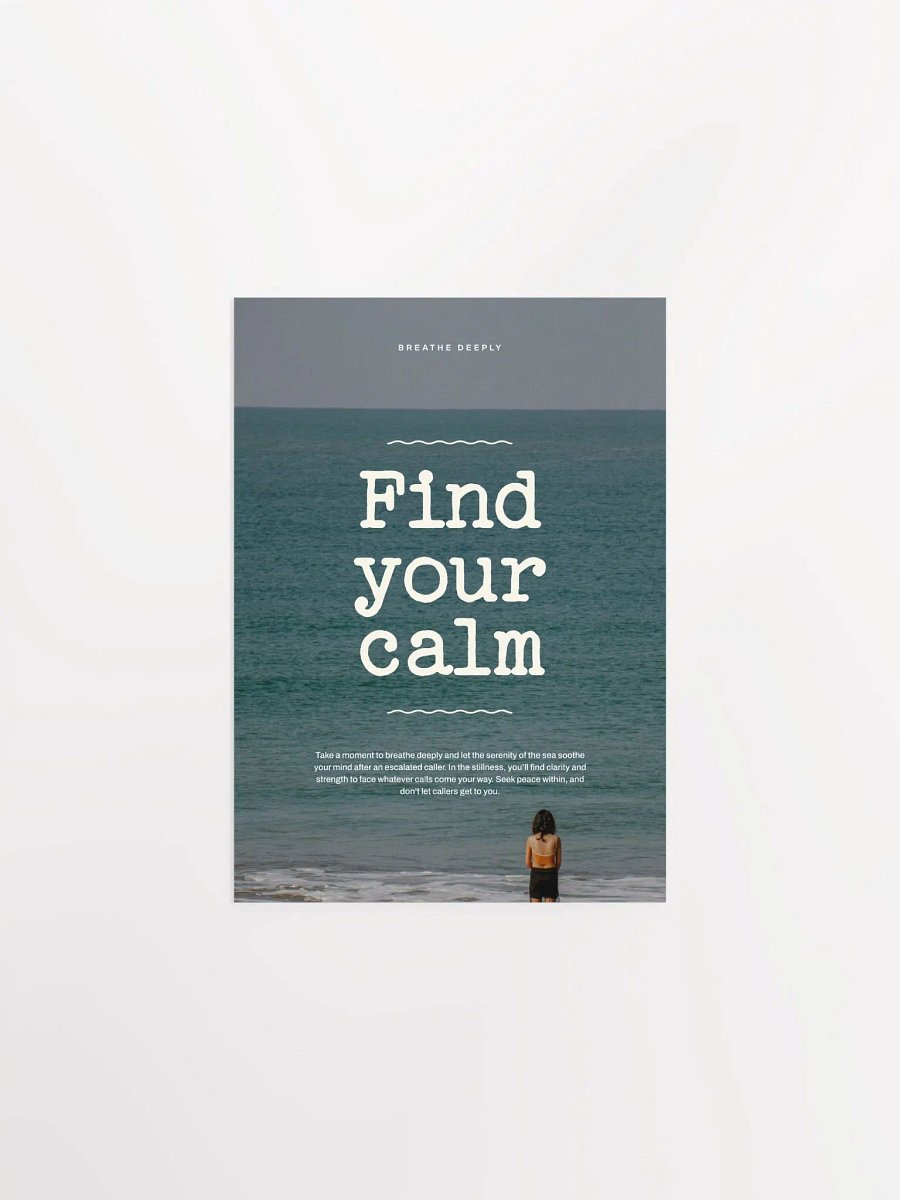 Find Your Calm Poster product image (5)