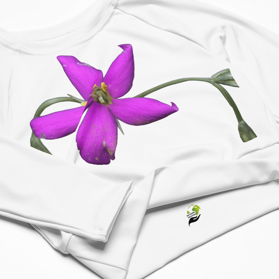 Lady’s Hand Wildflower Eco-friendly Crop Top product image (5)