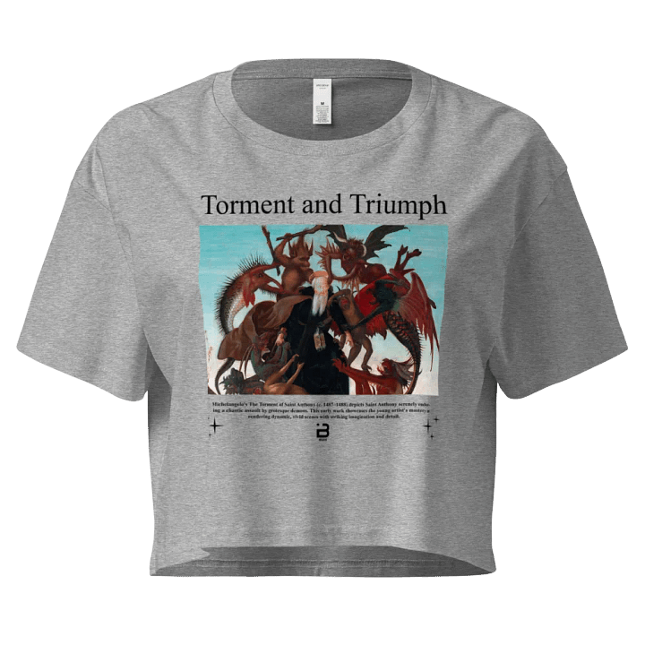 Torment and Triumph - BUIII Remix Crop Tops product image (1)
