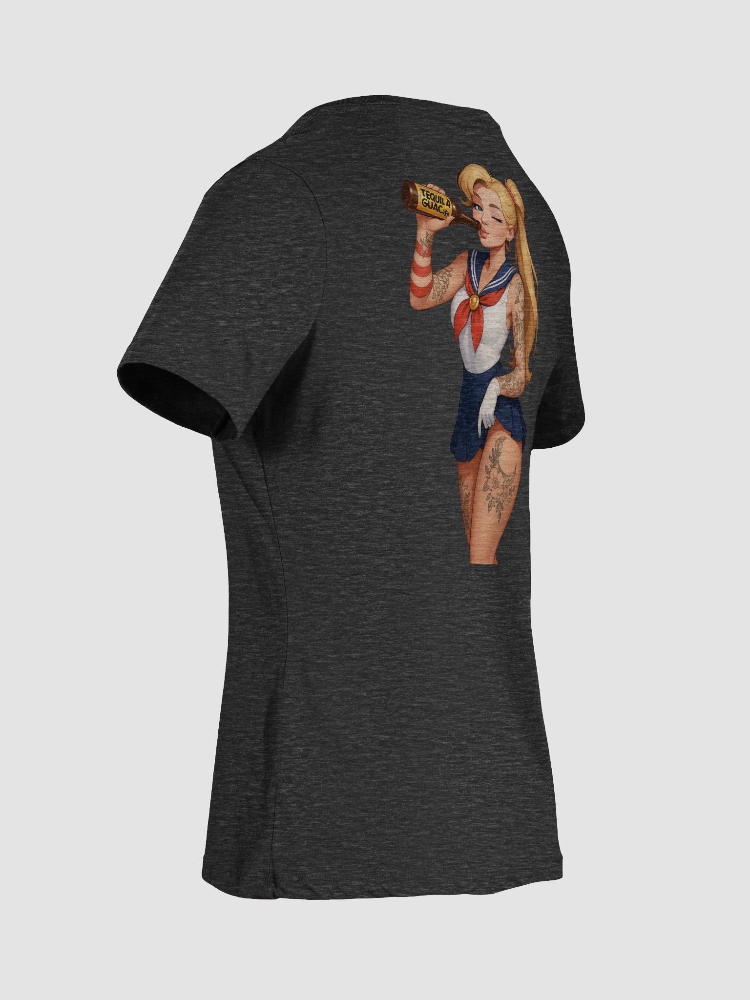 Tatted Moon Womens Vneck product image (31)