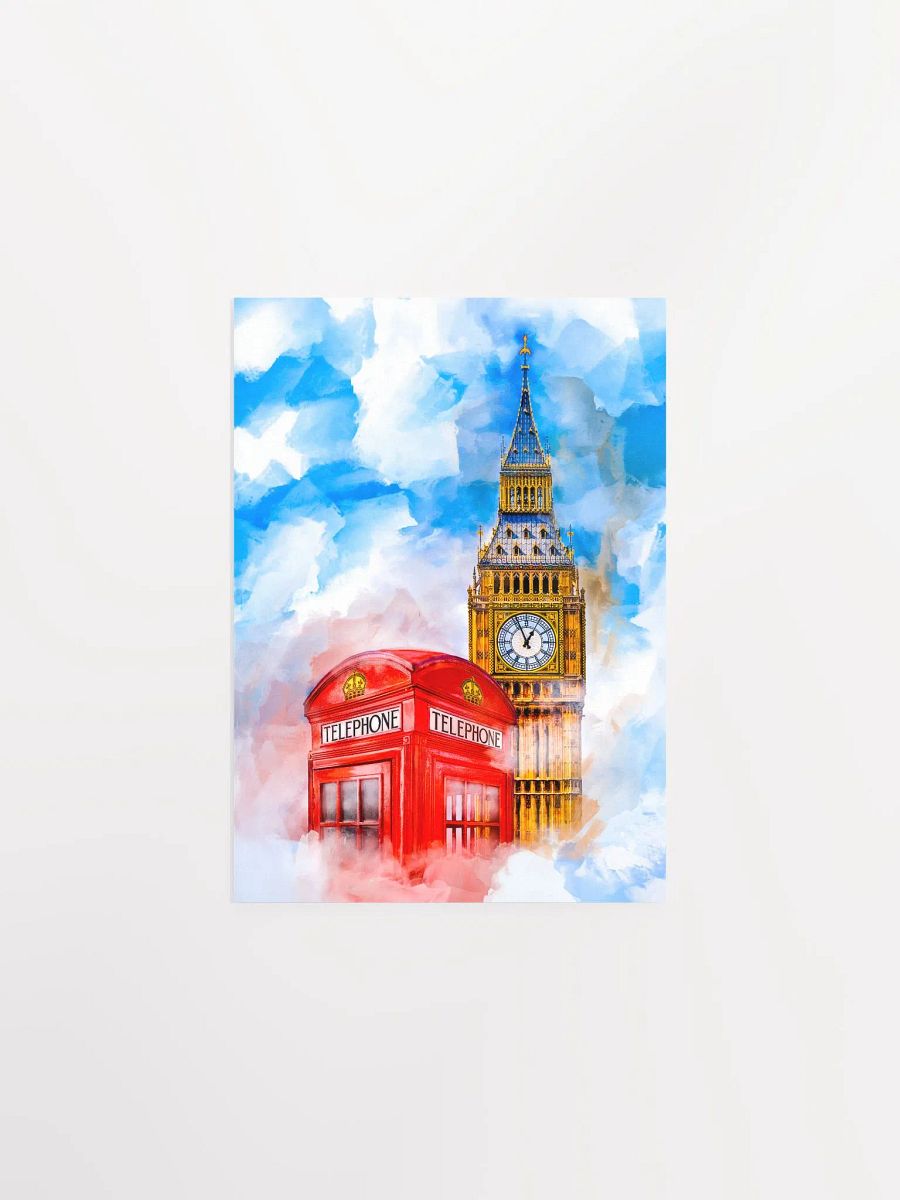 London Red Telephone Box Matte Poster product image (6)