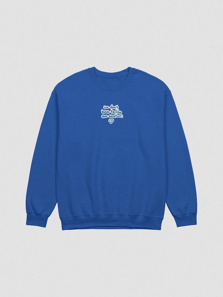 ONE ANOTHER (royal bubble design) embroidered crewneck product image (2)