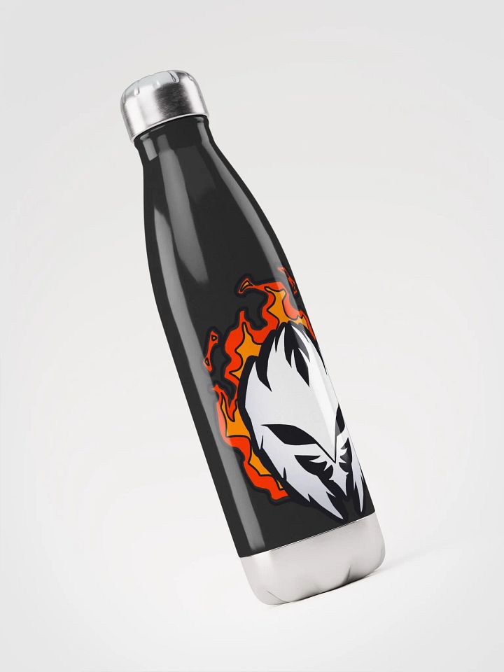 Mask Icon v2 (White) Stainless Steel Water Bottle product image (1)