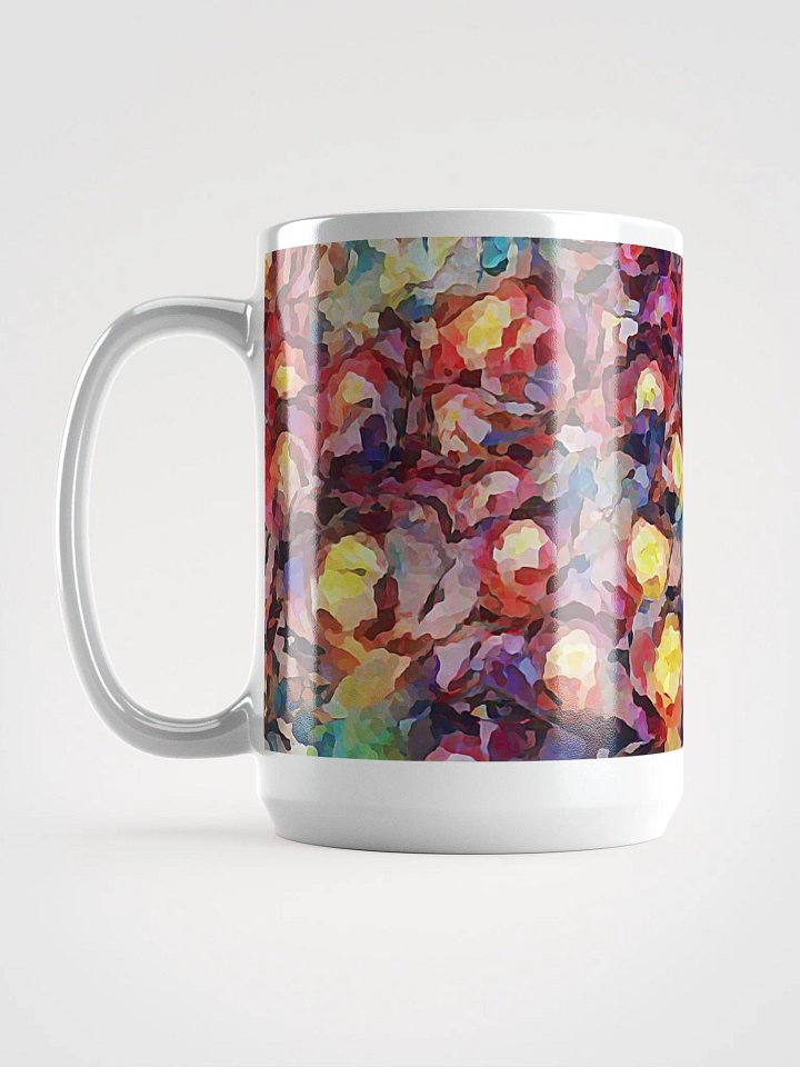 Abstract Graphic | White Coffee Mug | Radiant Succulent product image (1)