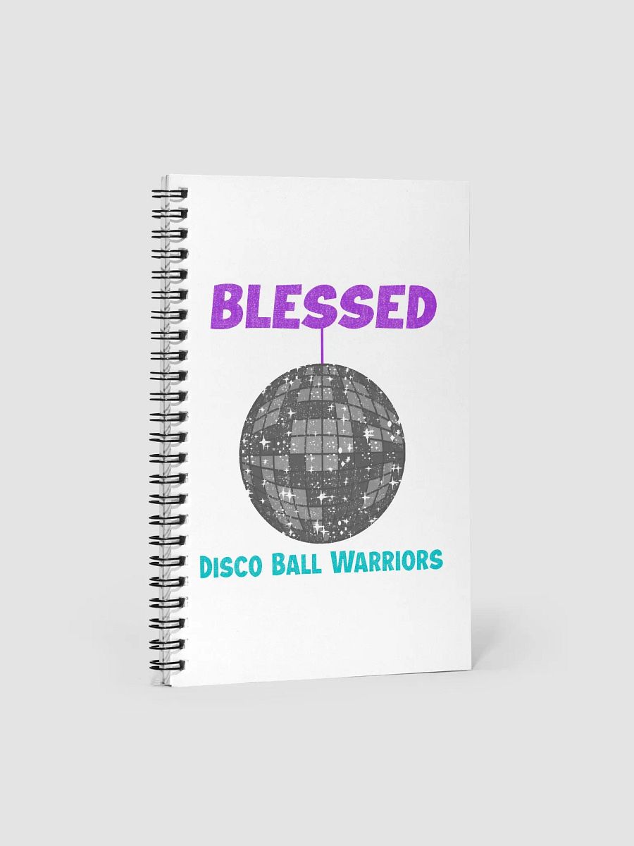 Blessed Disco Ball Warriors Notebook product image (1)
