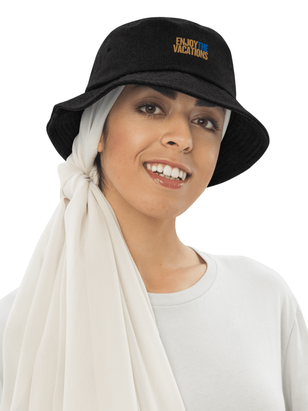 Vacation Vibes Denim Bucket Hat product image (1)