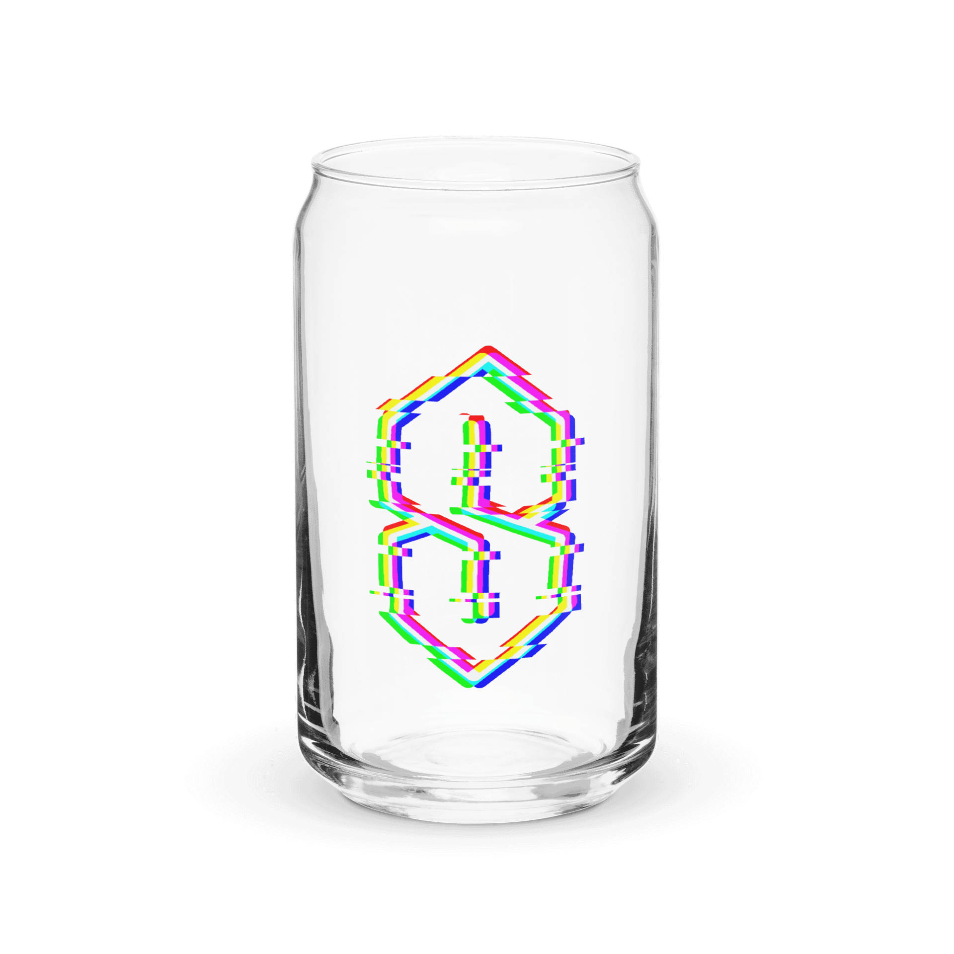 Glitch Era Can-Shaped Glass product image (1)