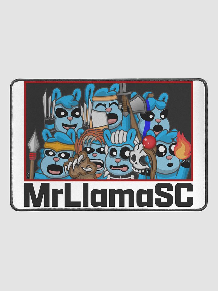 MrLlamaSC Llama Family Mousepad product image (1)