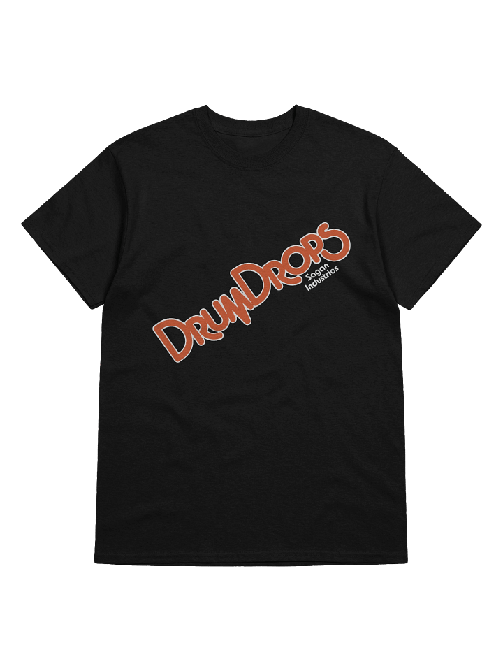 Drum Drops Tee (White Print) product image (1)