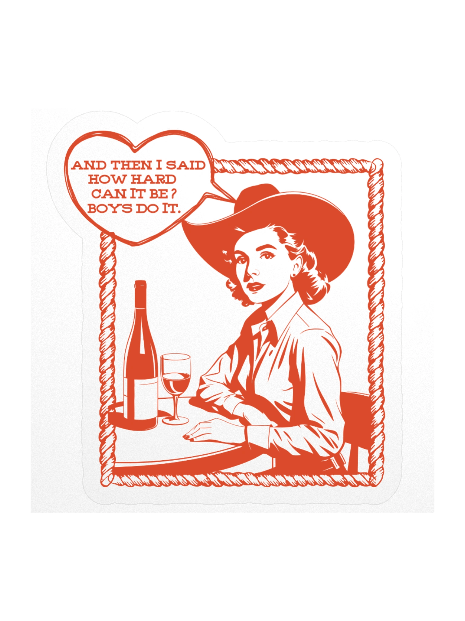 Cowgirl Sticker product image (1)