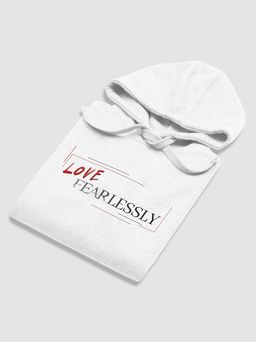 Love Fearlessly White Hoodie product image (4)