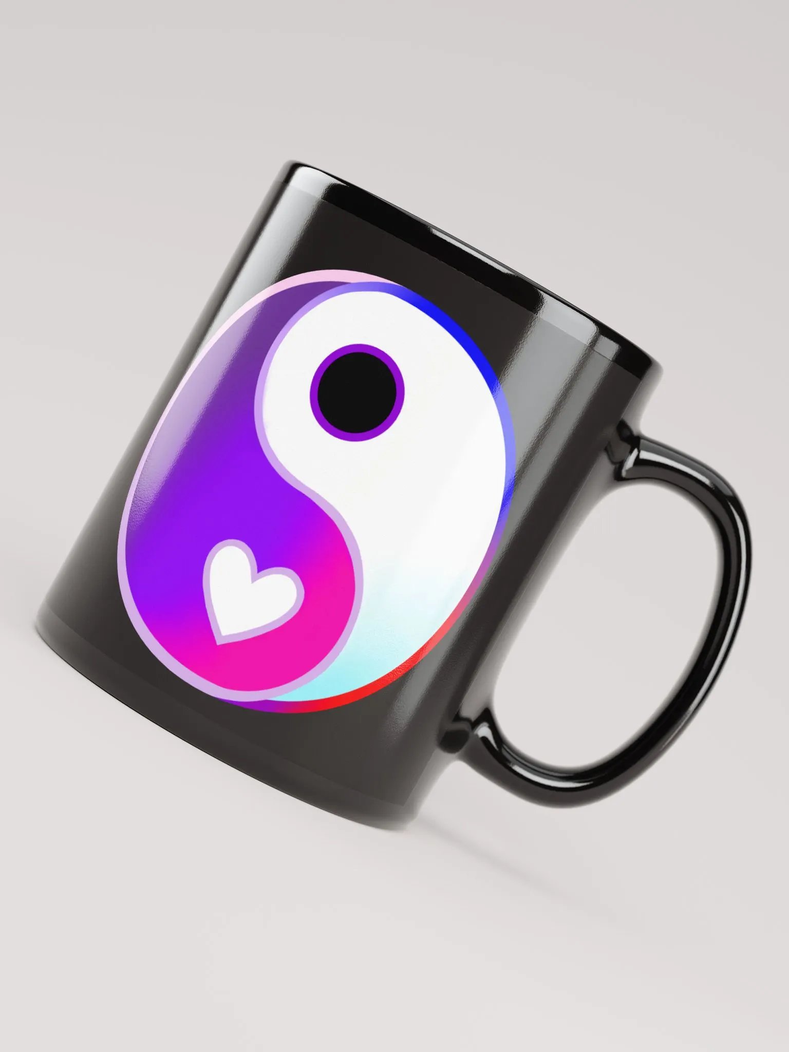 MizGuided Roads Black Ceramic Mug product image (4)