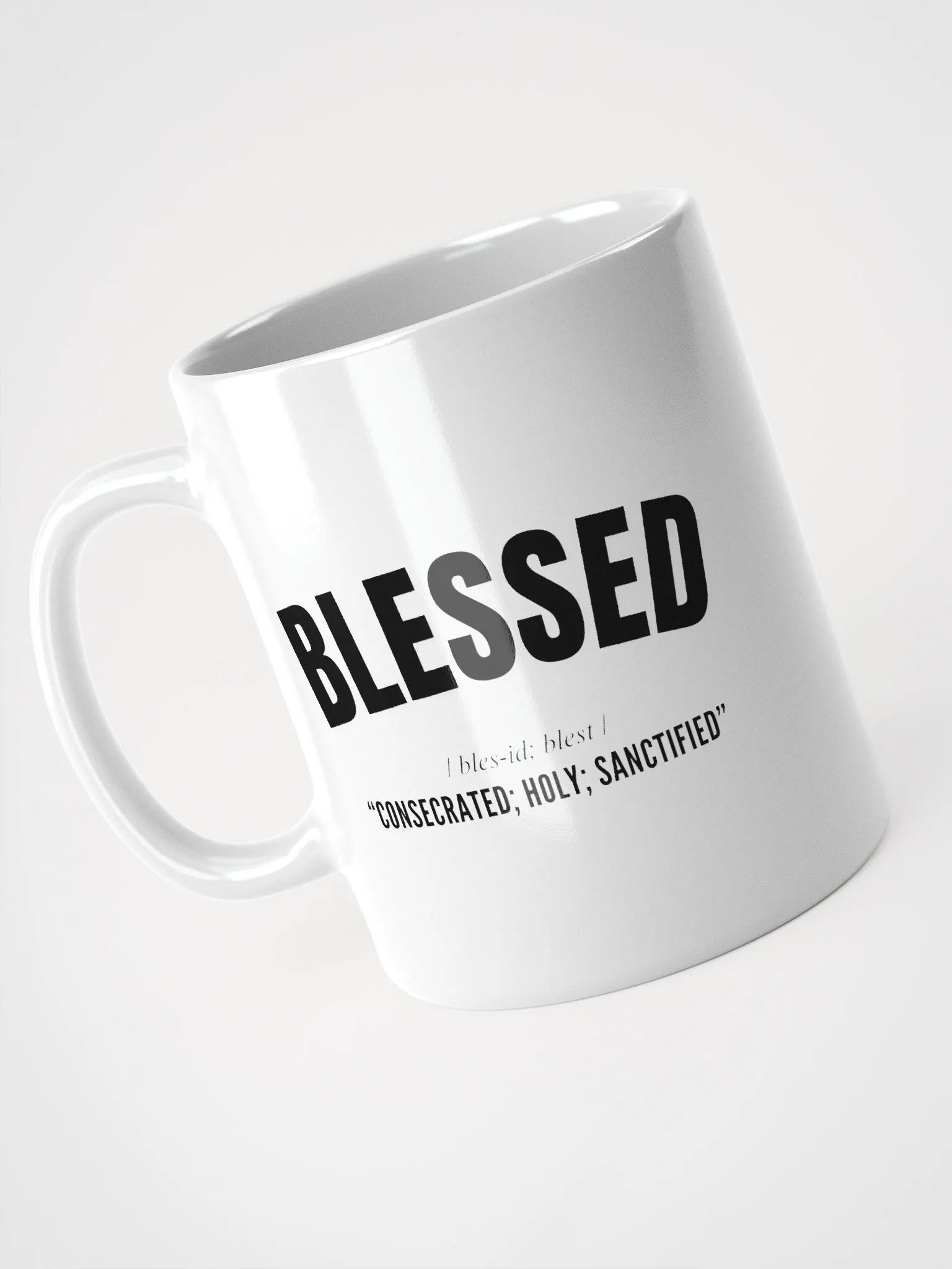 BLESSED PHONETIC MUG product image (3)
