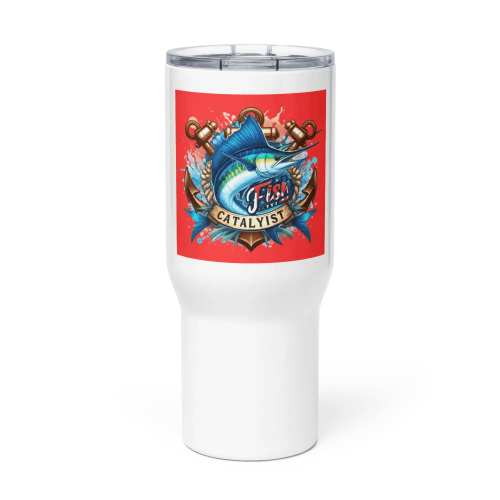 Fish Catalyst Mug Dop With Handle (White) product image (2)