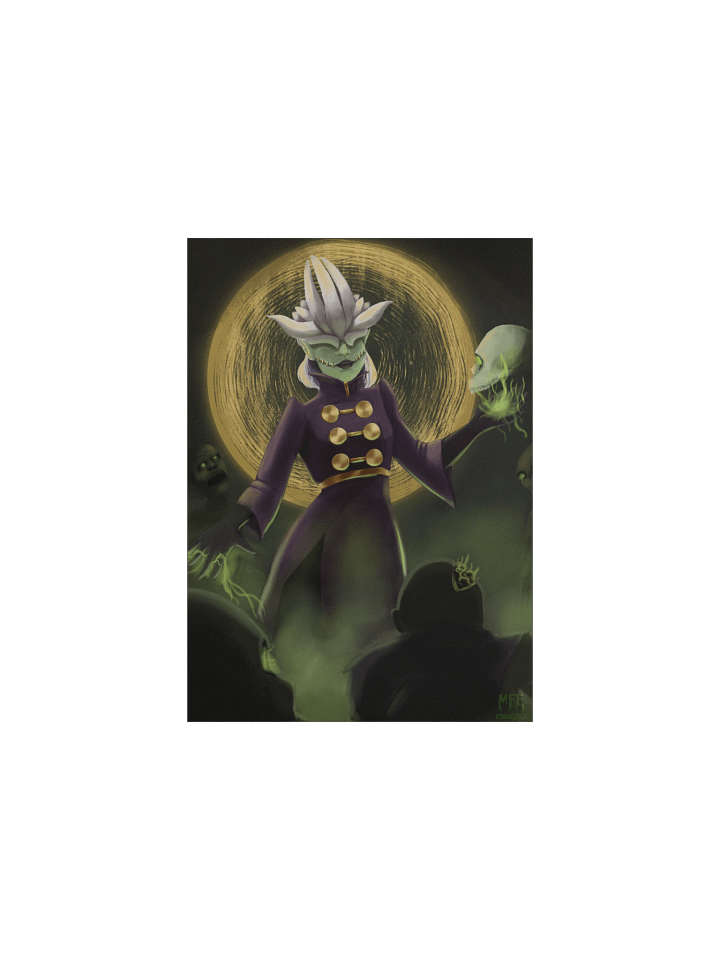 Lady Necromancer Print product image (2)