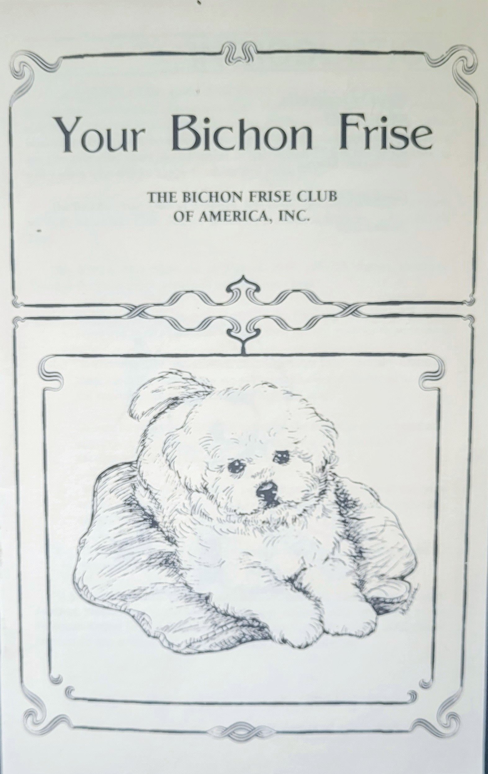 Booklet - Your Bichon Frise product image (1)