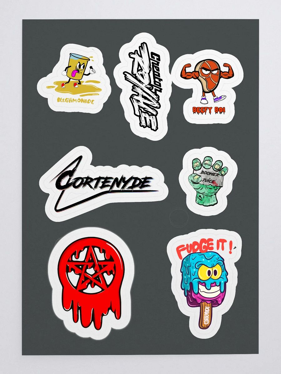 Cortenyde Kiss-Cut Sticker Sheet product image (3)