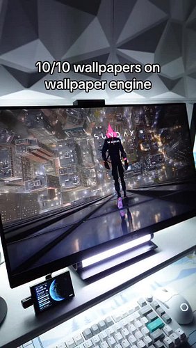 ALL WALLPAPERS 🔗 IN BIO

Wallpaper Engine is on Steam. Rainmeter tutorial for the day/date is linked in my bio @nightxparade ...