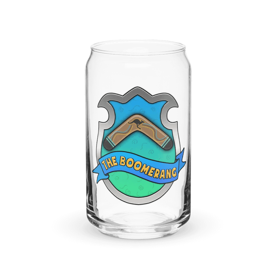 The Boomerang - Can Shaped Glass product image (7)