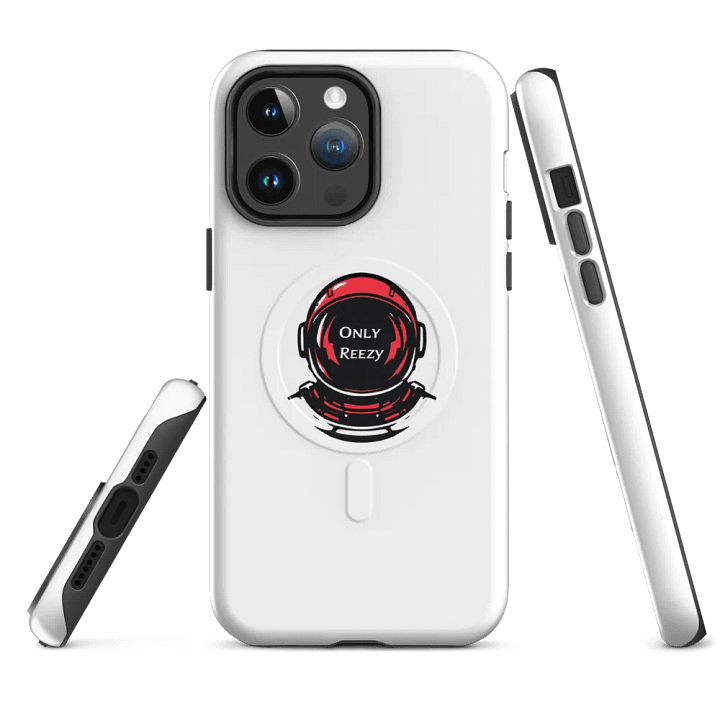 Cosmic Red Astronaut iPhone® Case product image (4)