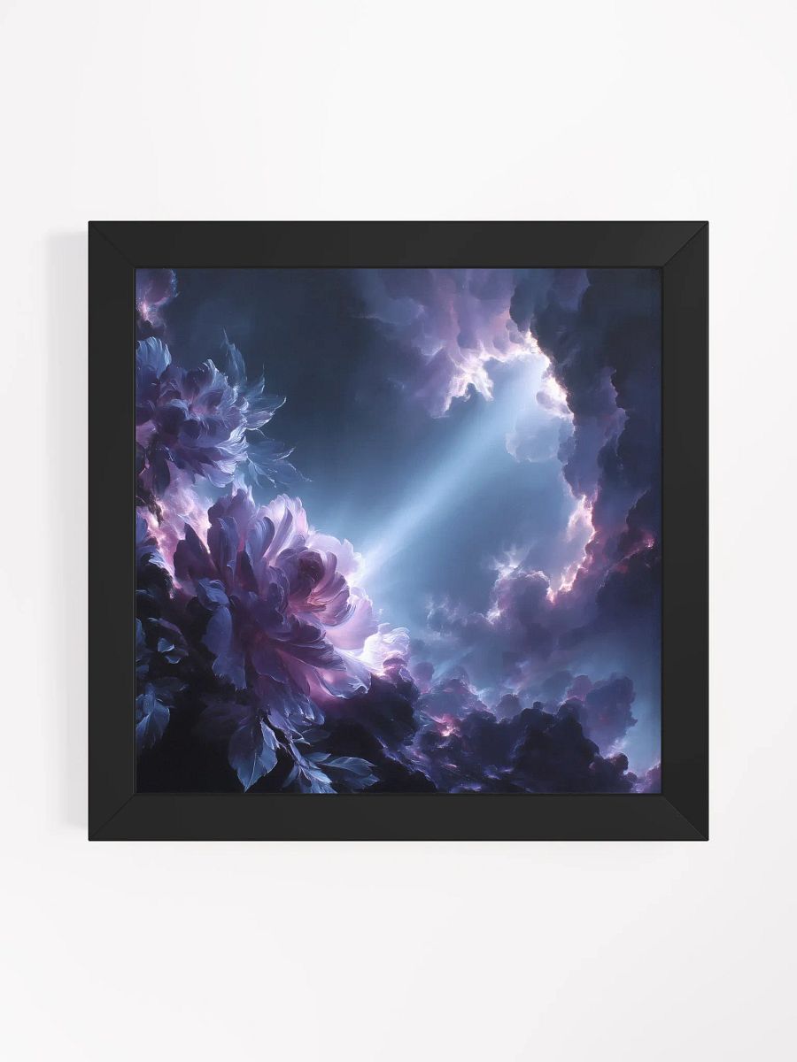 Cosmic Lightbreak: Abstract Night Wall Art product image (6)