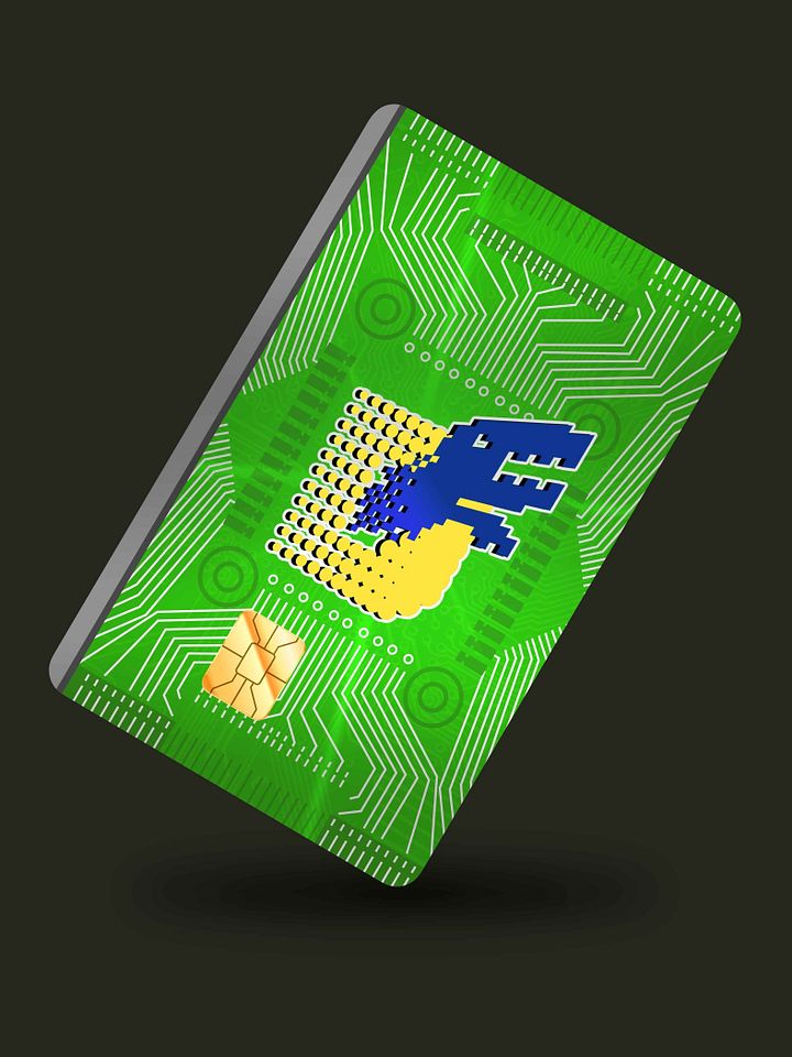 Digimon Tamer Green Card (Holographic) product image (1)