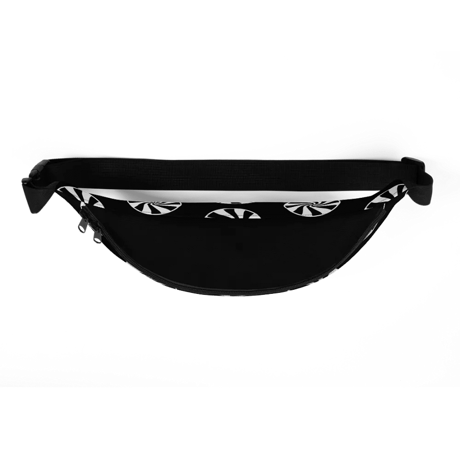 Mint white logo - no text - logo pattern Fanny Pack product image (5)