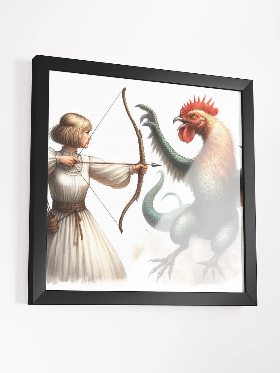 Christian Conspiracy Coalition (Lady Love) - Framed High-Quality Matte Poster product image (3)