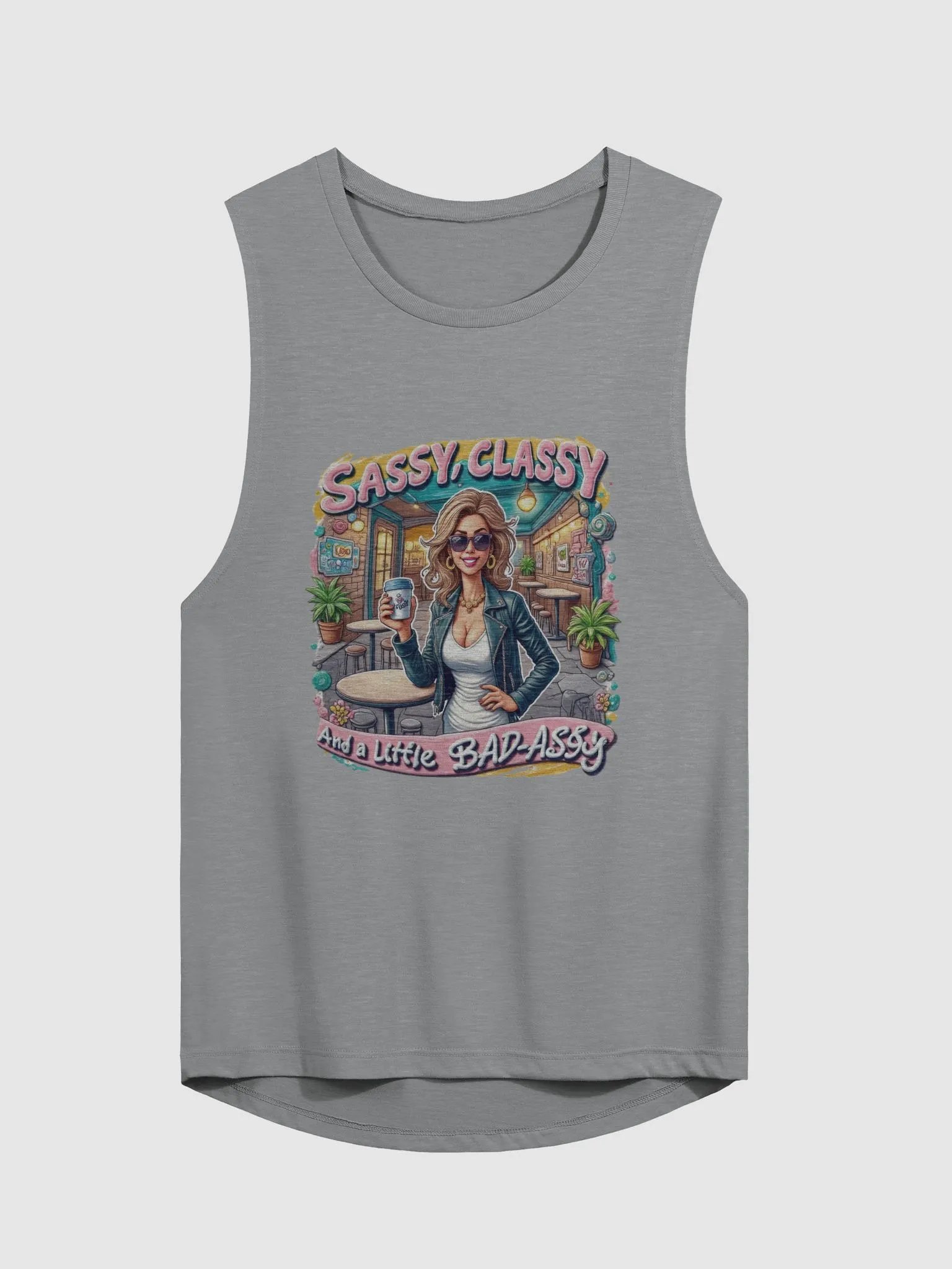 Sassy & Classy Coffee Break Women's Tank product image (1)