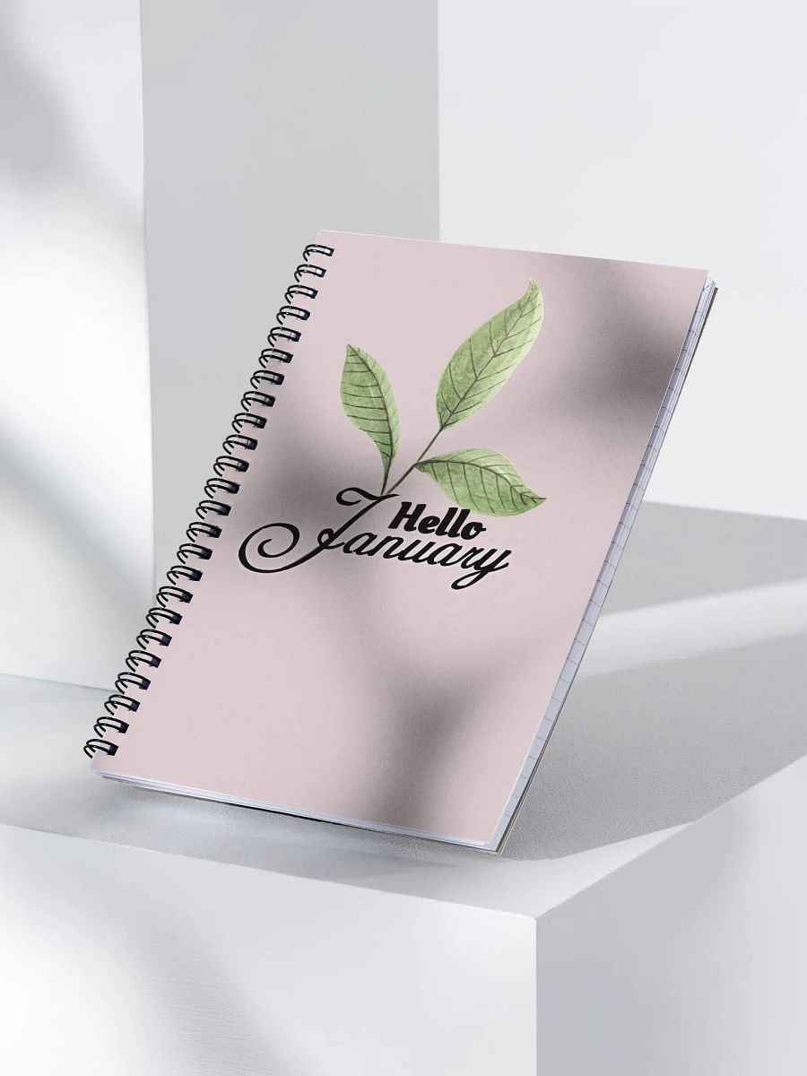 Hello January Journal (Rose Color) product image (3)