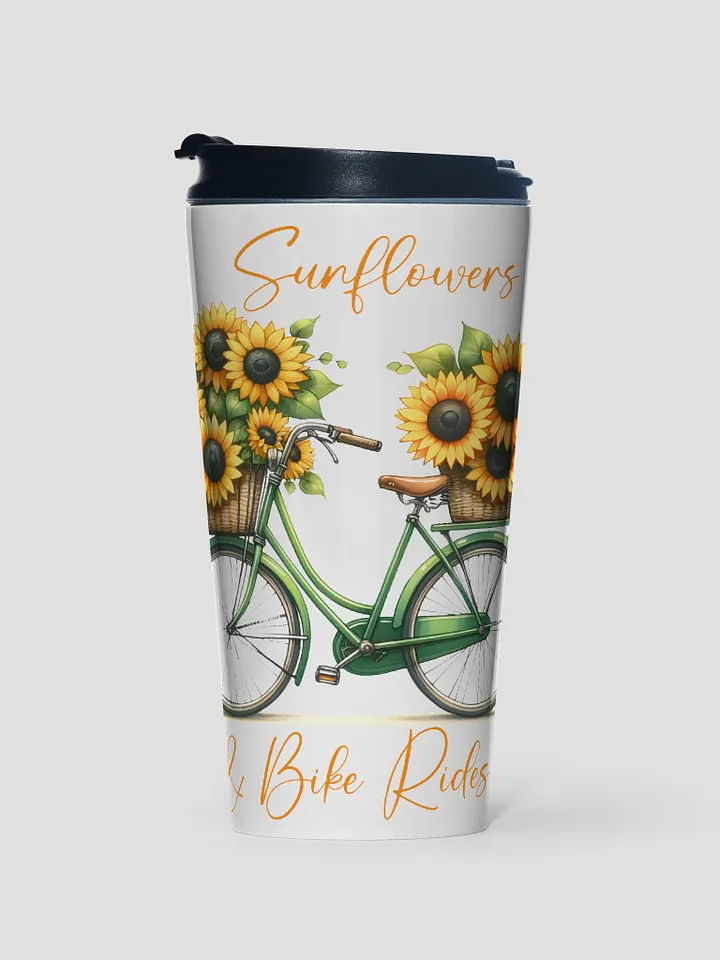 Ride Among Sunflowers Travel Mug product image (1)