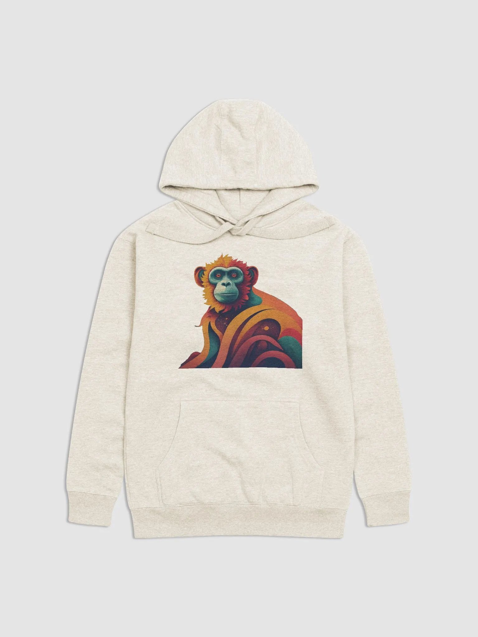 Vibrant Monkey Abstract Premium Hoodie product image (5)