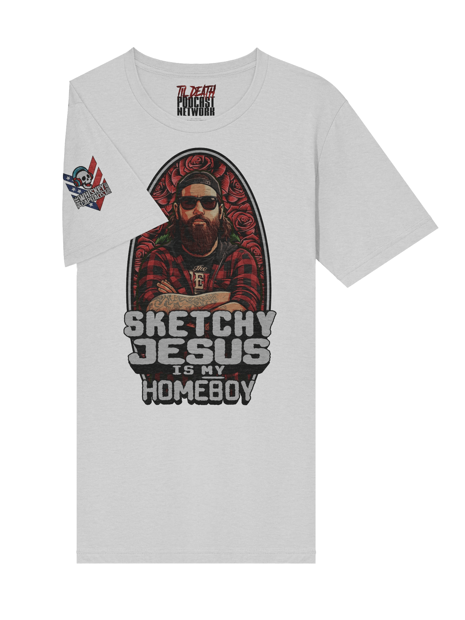 "Sketchy Jesus Is My Homeboy" T Shirt product image (3)