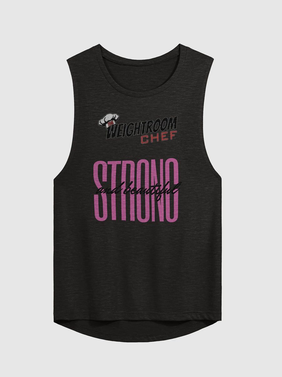 The Weight Room Chef Women's Flowy Tank — Strong & Beautiful product image (4)