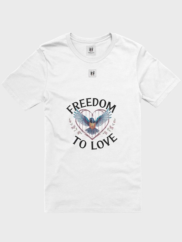 Freedom to Love Birdcage Unisex T-Shirt product image (11)