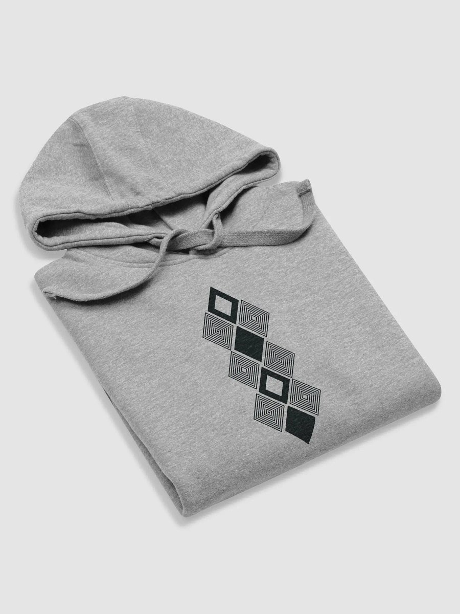 Black and white triangle design Hoodie product image (15)