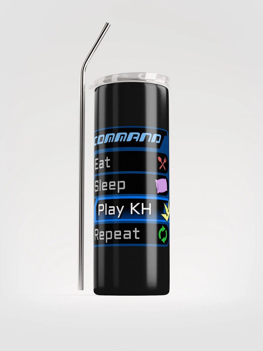KH Command Menu 20oz Steel Tumbler with Straw product image (2)