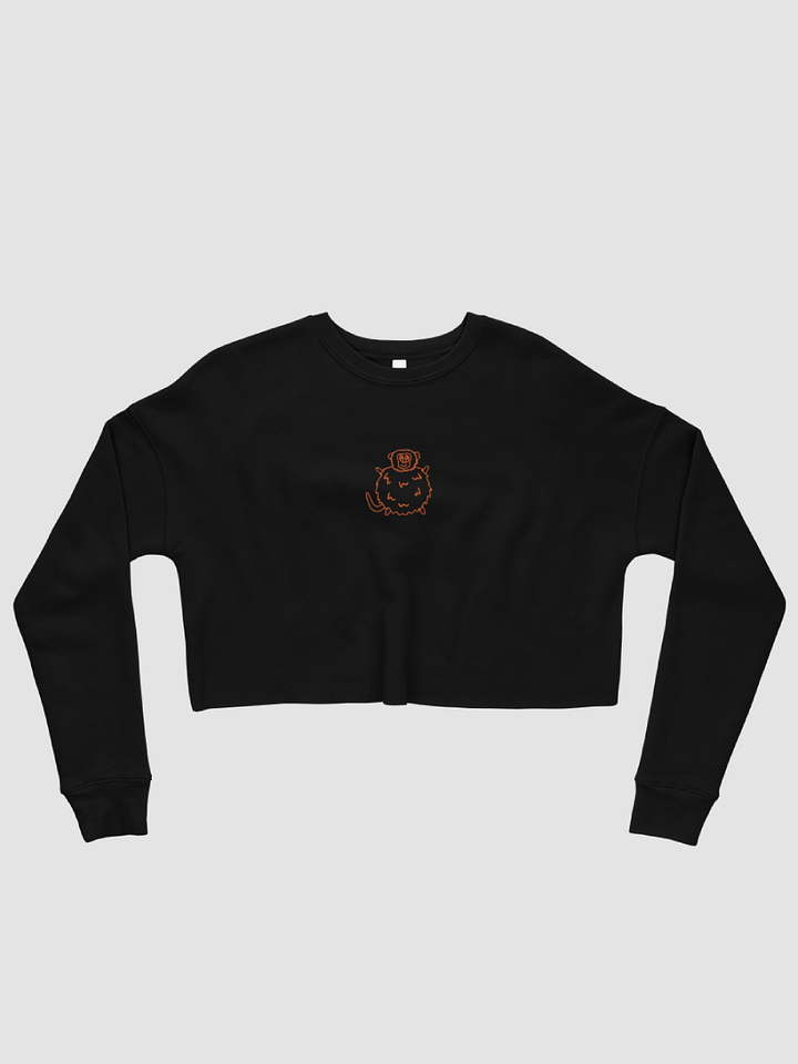 Orange Monkey Cropped Sweater product image (2)
