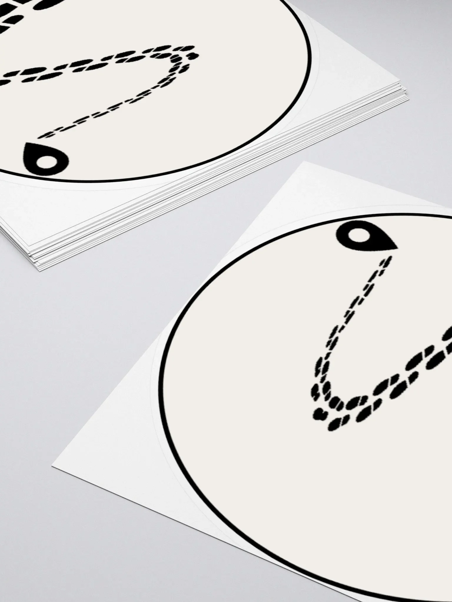 Single Step Logo Sticker product image (7)