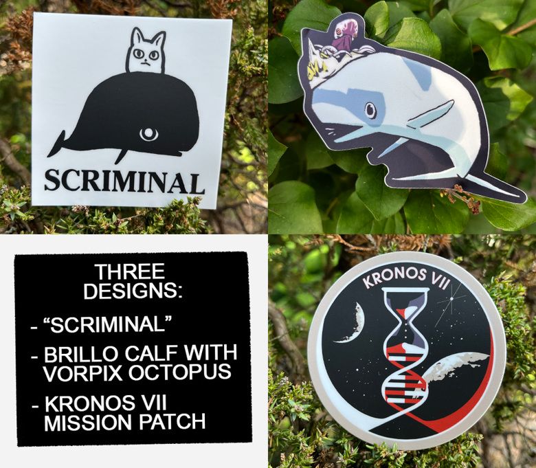 Scrimshaw Sticker 3 Pack product image (4)