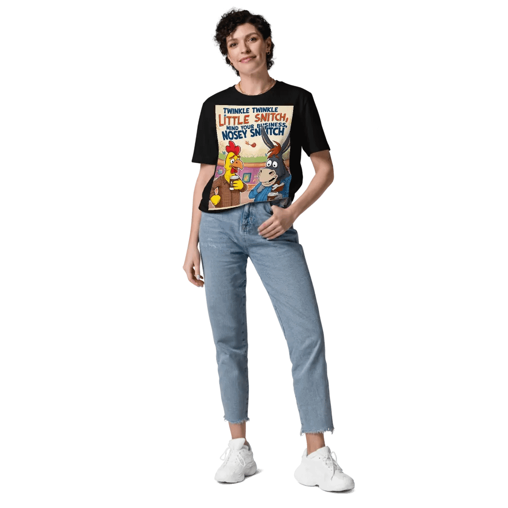 Whimsical Farmyard Coffee Time T-Shirt product image (13)