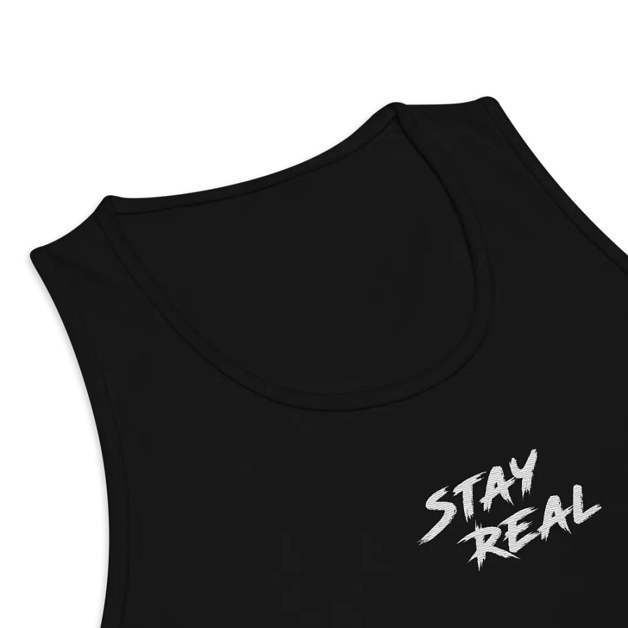 Stay REAL Embroidered Tank product image (11)