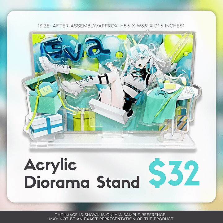 Eva Ananova's Acrylic Diorama Stand【Birthday 2024】 product image (2)