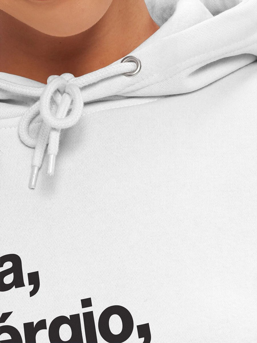 Hoodie Zeca, Sérgio, Zé Mário, Fausto — claro product image (7)