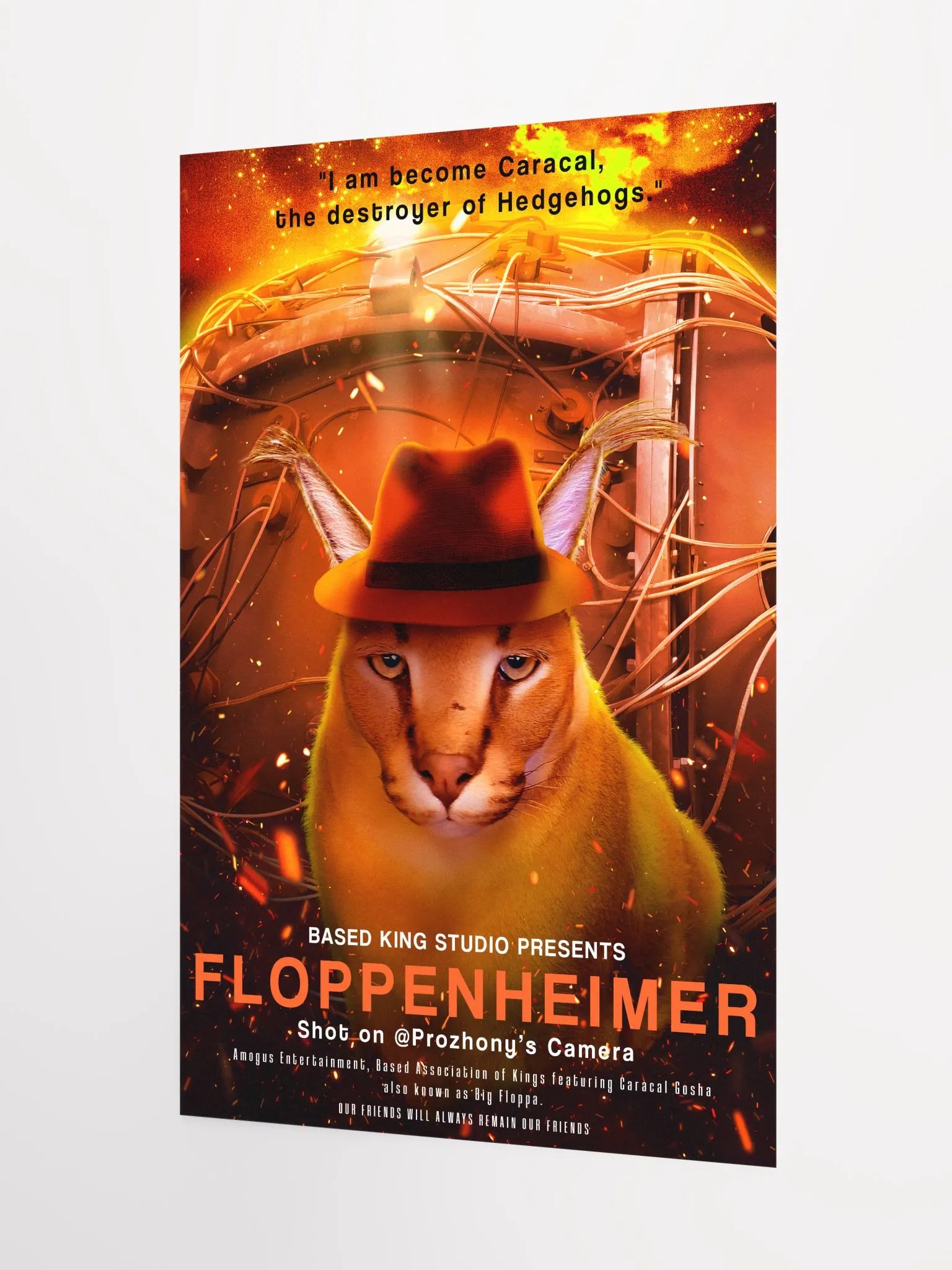 "FLOPPENHEIMER" LIMITED EDITION POSTER product image (3)