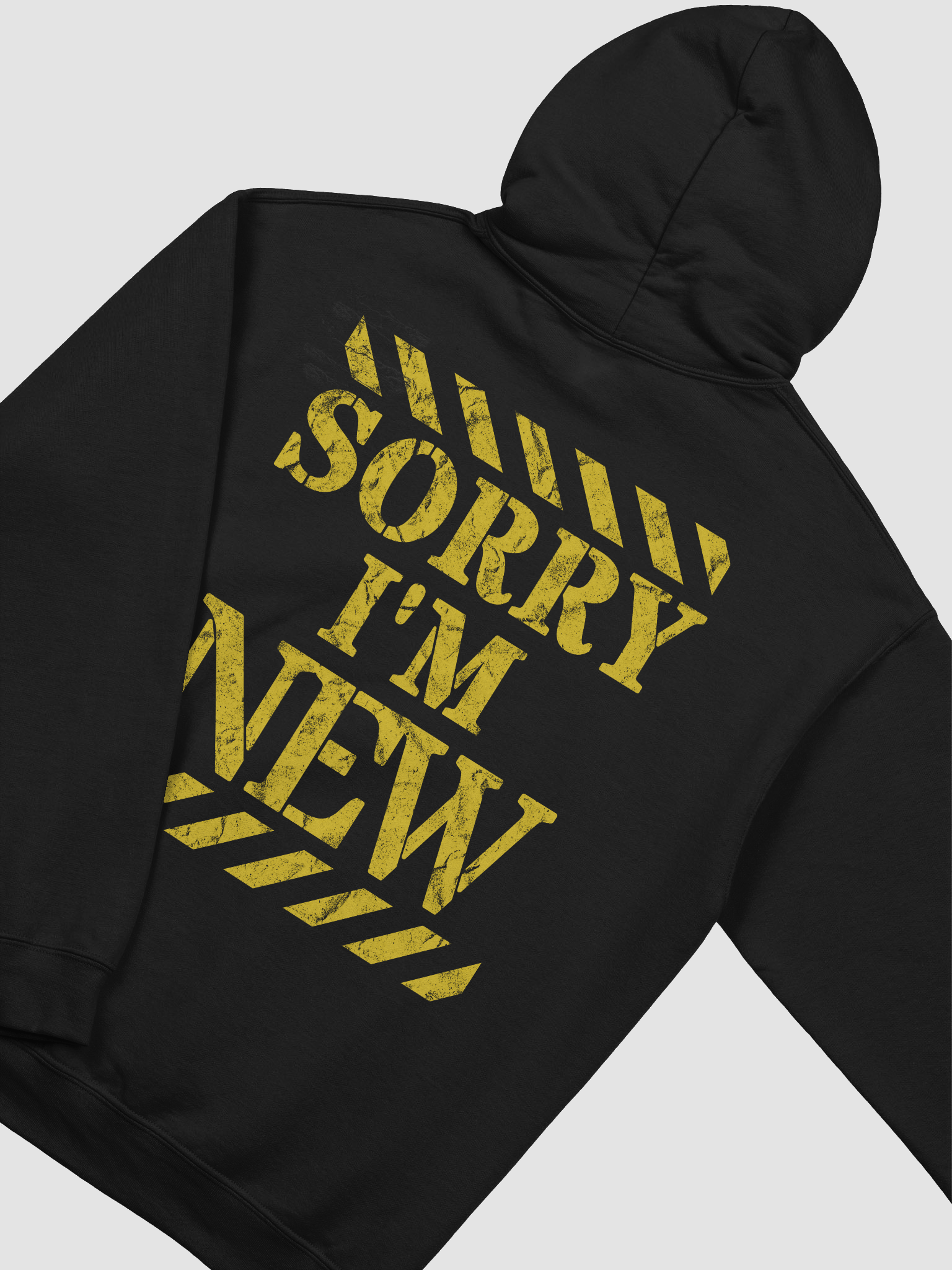 Sorry I'm New Hoodie product image (1)