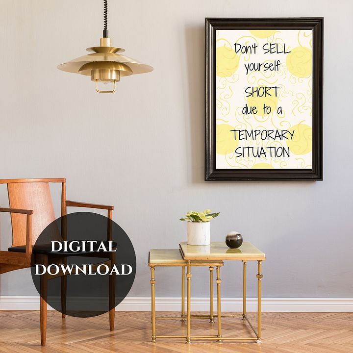 Temporary Situation Printable Wall Art product image (2)