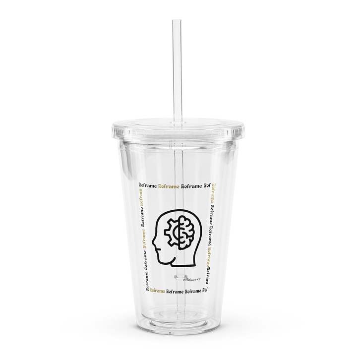 Reframe. Plastic Tumbler product image (1)