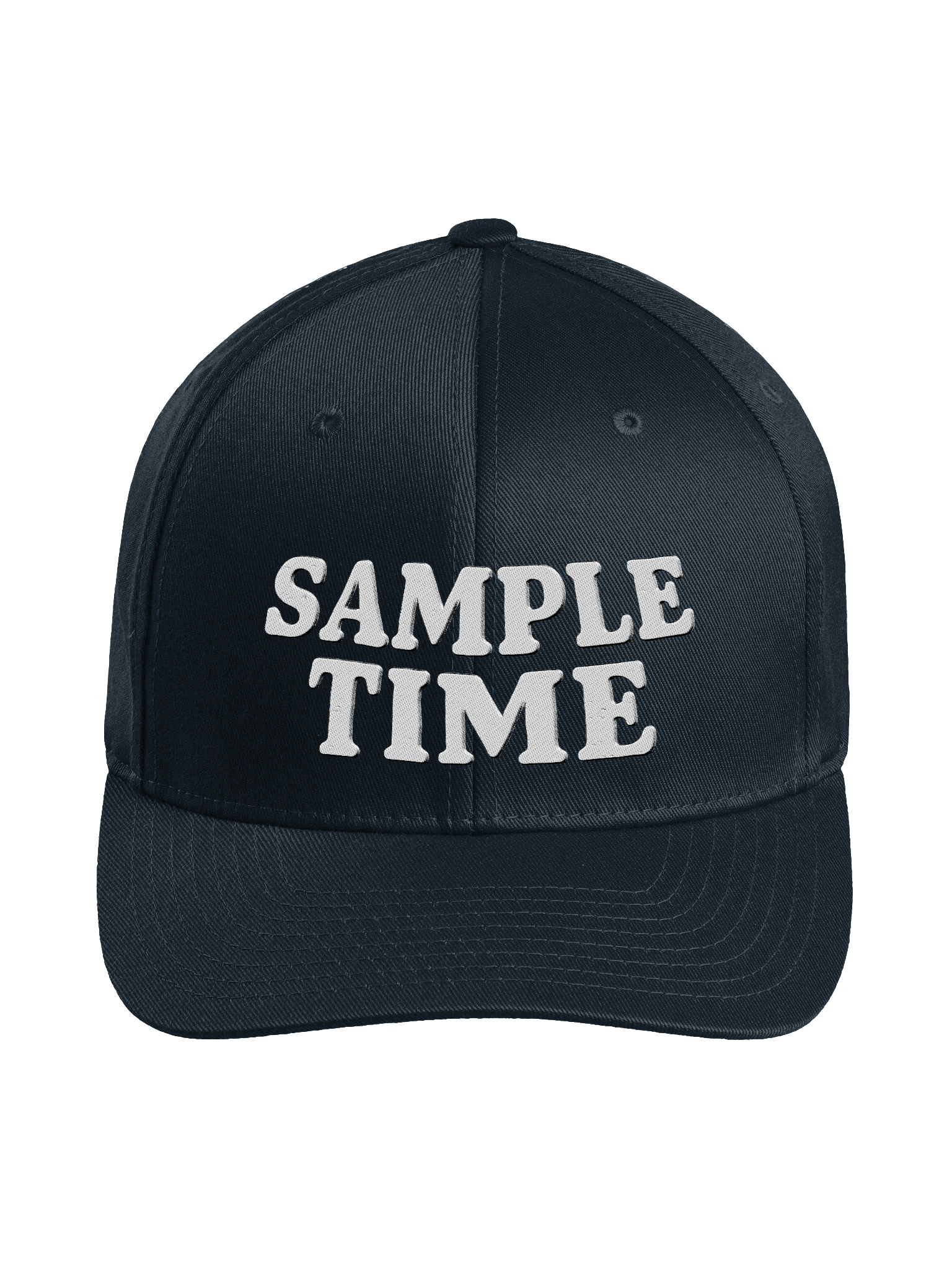 Bold White SAMPLE TIME Cap product image (4)